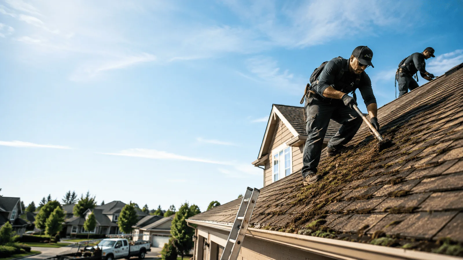 Roof Moss Removal in Plains, KS near me